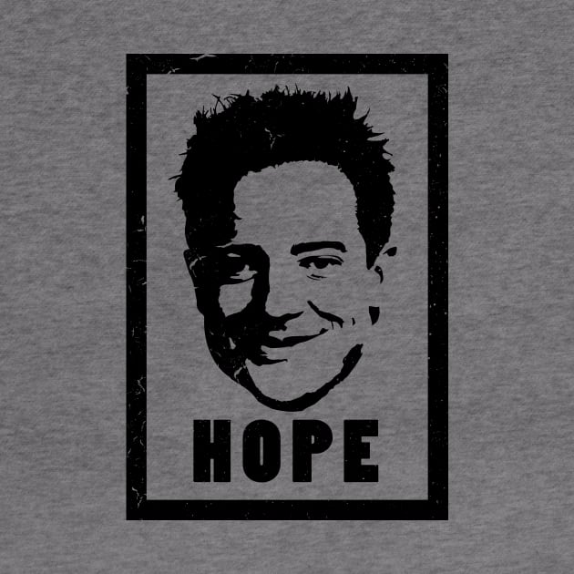 Brendan Fraser Hope by POPITONTHEWALL